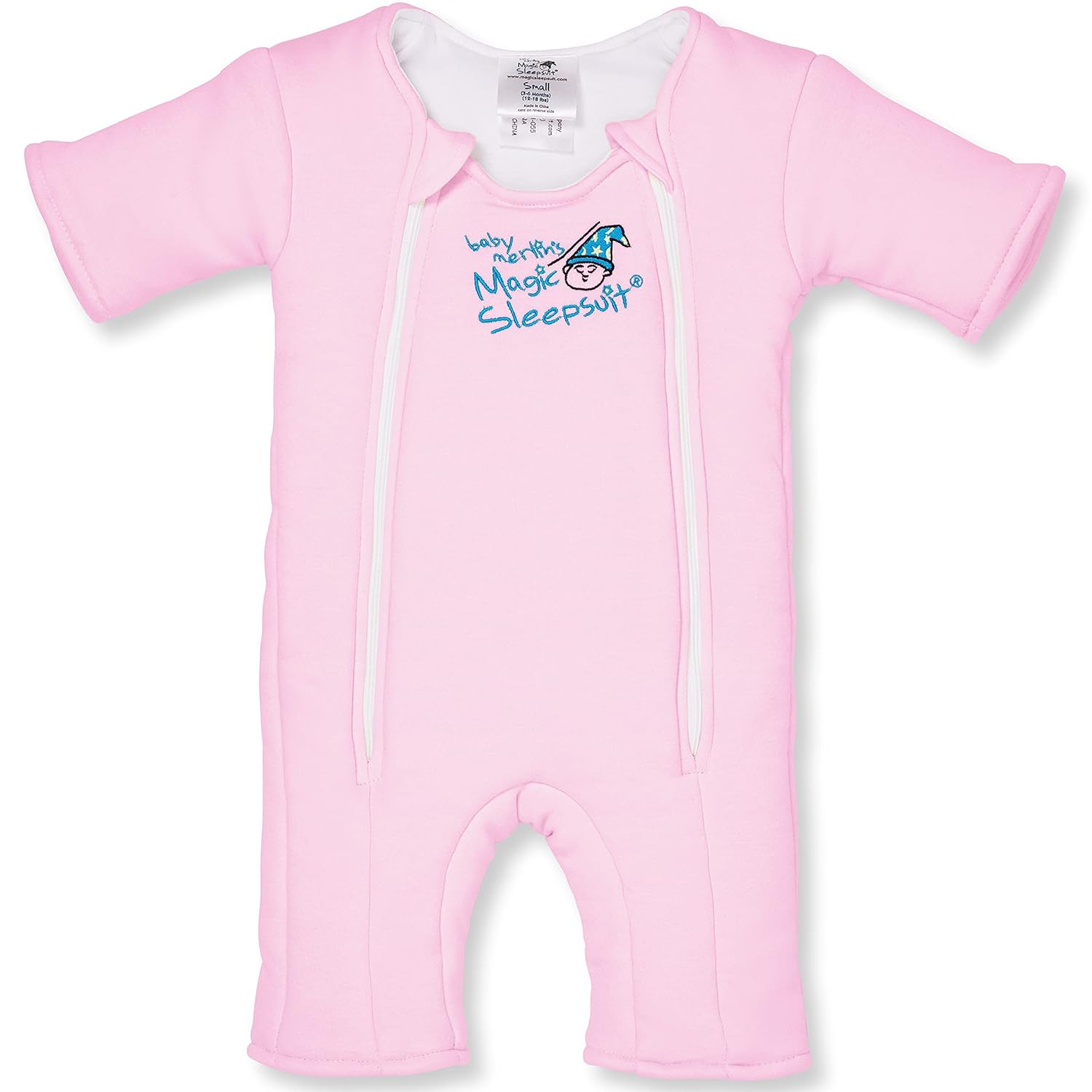 230816030610692_1 Baby Merlin's Magic Sleepsuit - 100% Cotton Baby Transition Swaddle - Baby Sleep Suit - Yellow - 3-6 Months - Image 1